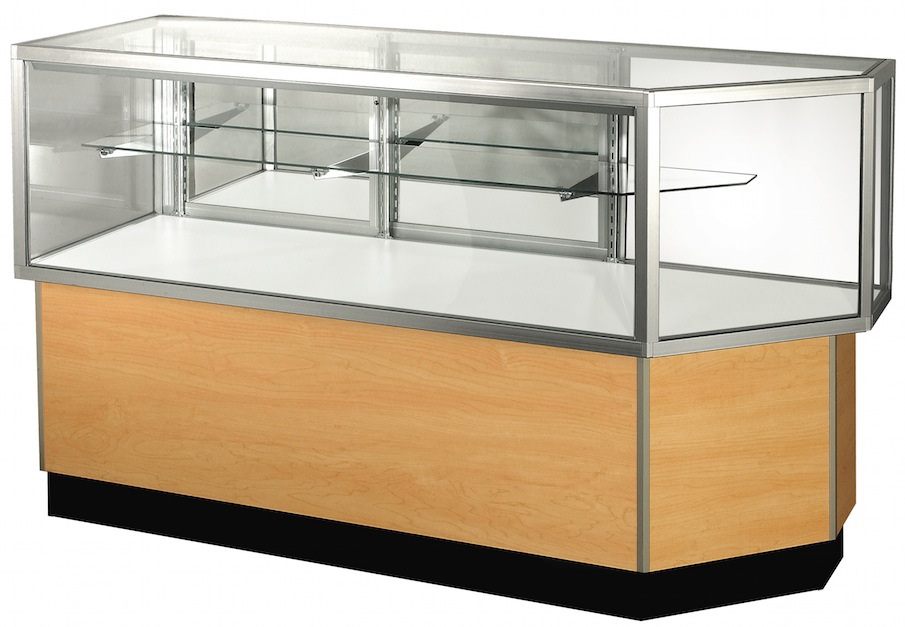 SHVCC68M Half Vision Corner Combo by Sturdy Store Displays - Click Image to Close